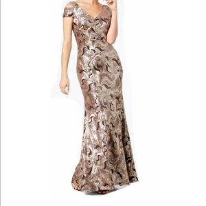 Calvin Klein used 1 time gown